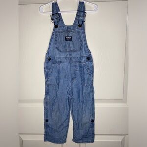 OshKosh B'gosh Light Blue Overalls 3T, Boy